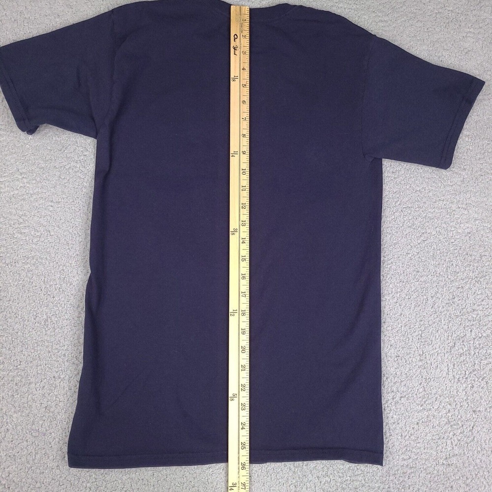 Oakwood University T-Shirt Adult Small Blue Champion‎ Short Sleeve Cotton - Picture 10 of 11